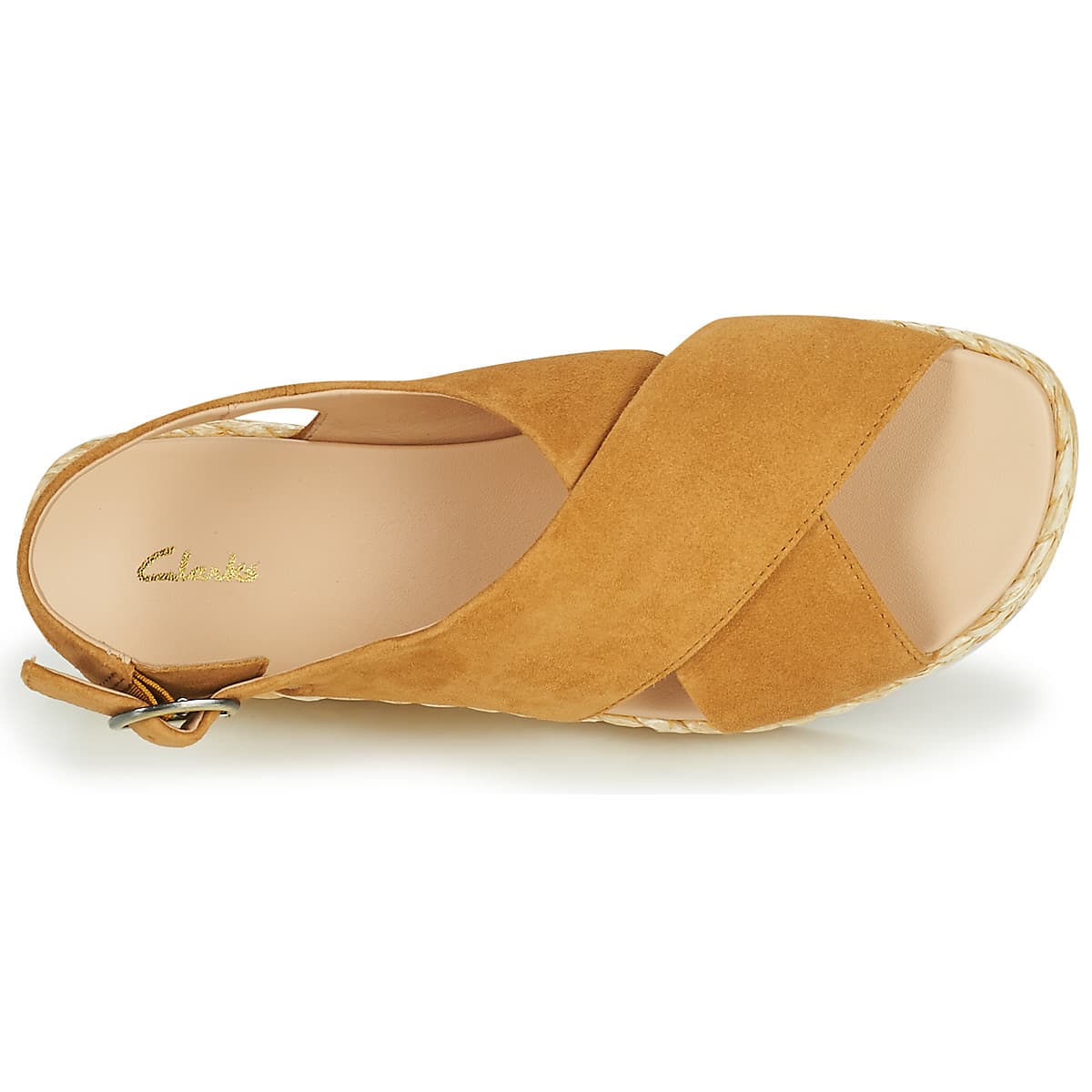 Women's Platforms Clarks Brown