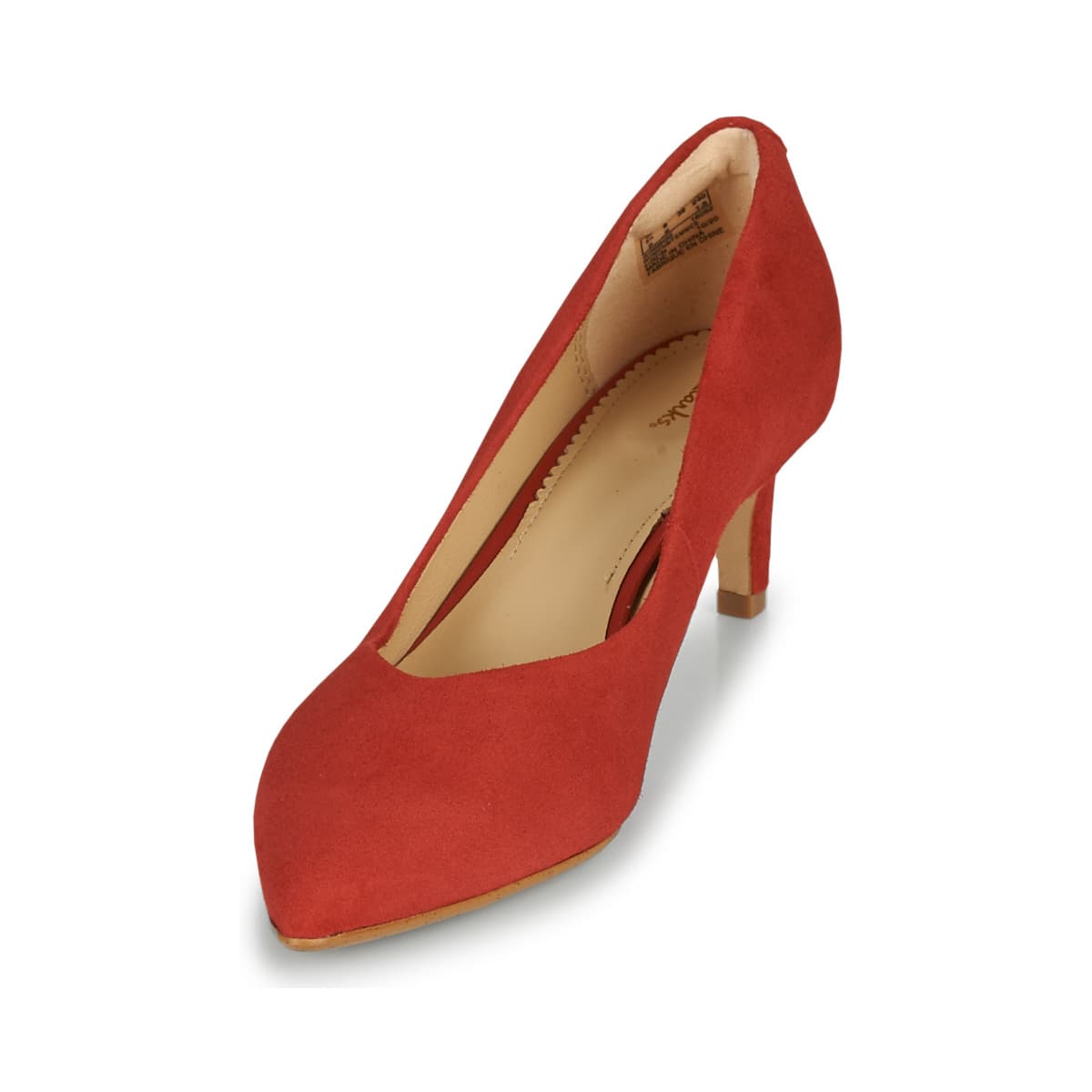 Women's Pumps Clarks Red