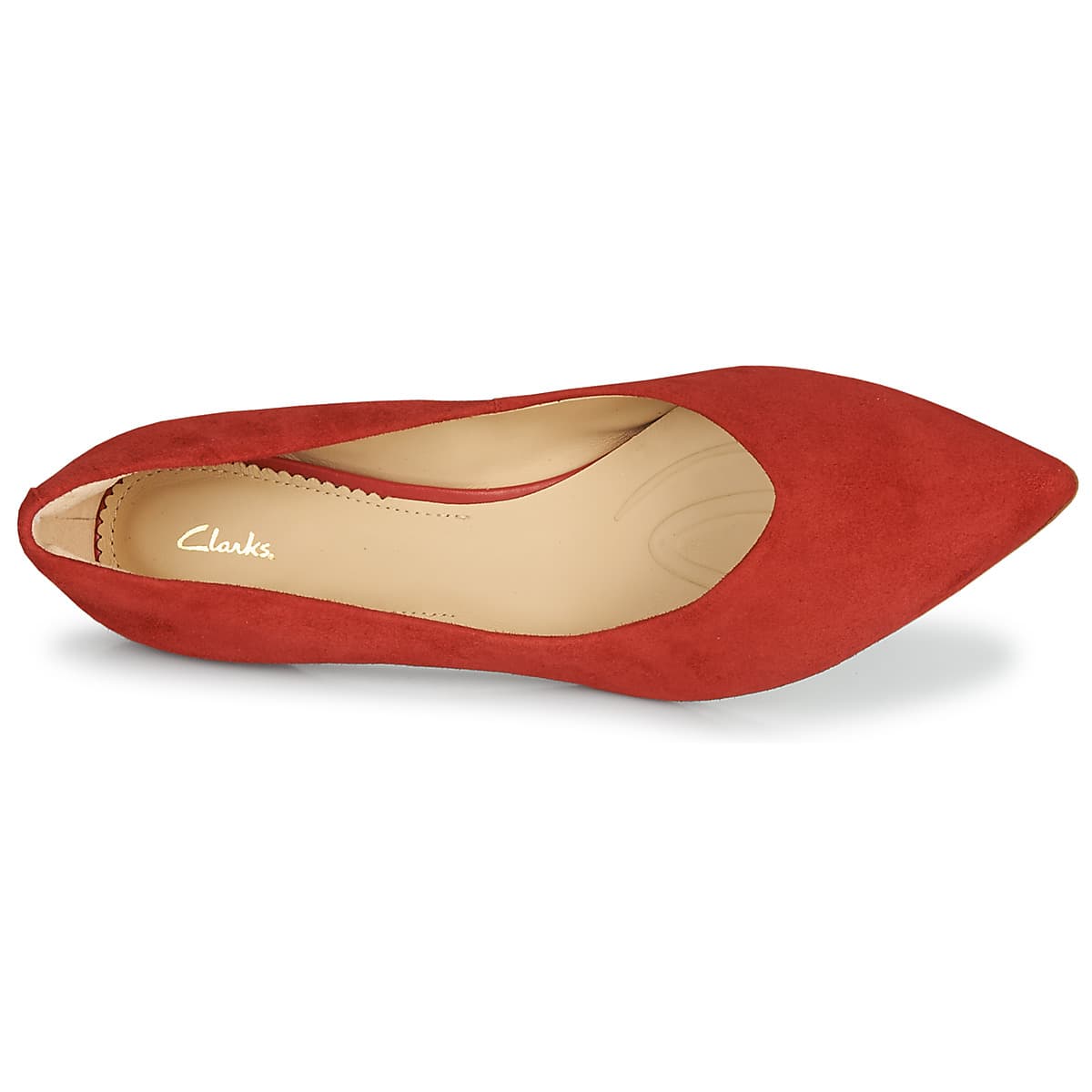 Women's Pumps Clarks Red