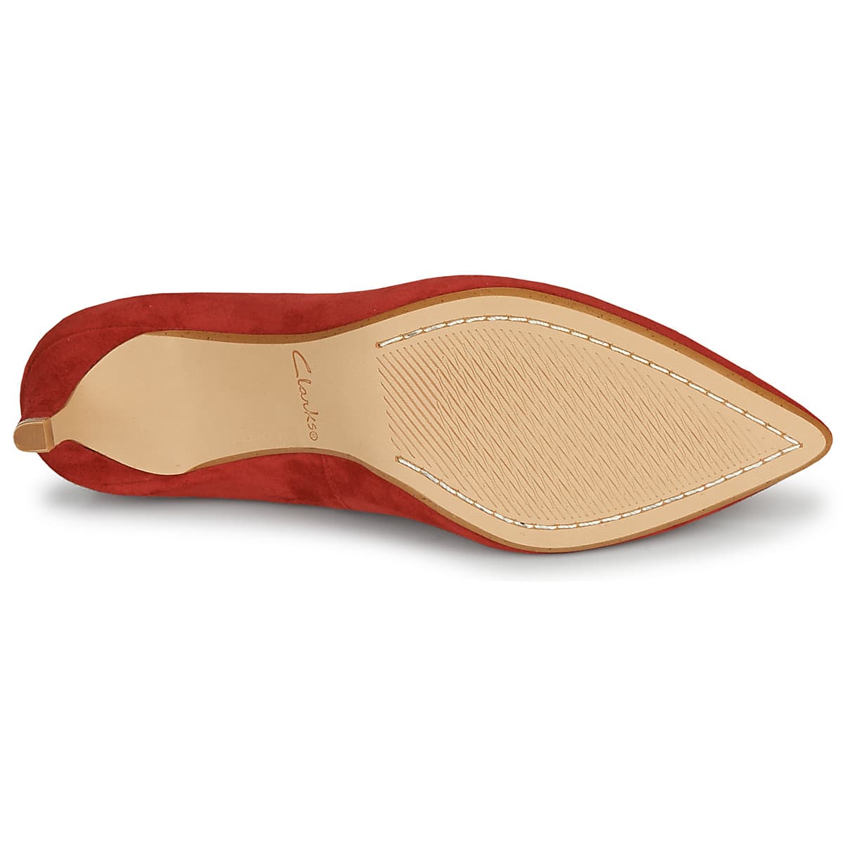 Women's Pumps Clarks Red
