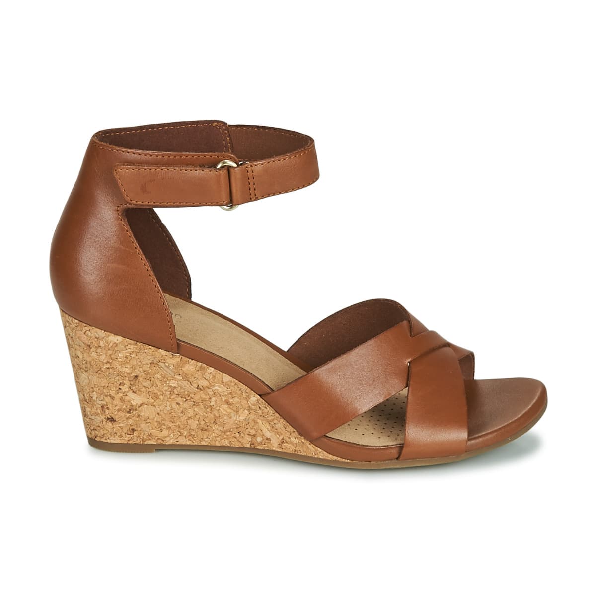 Women's Platforms Clarks Brown