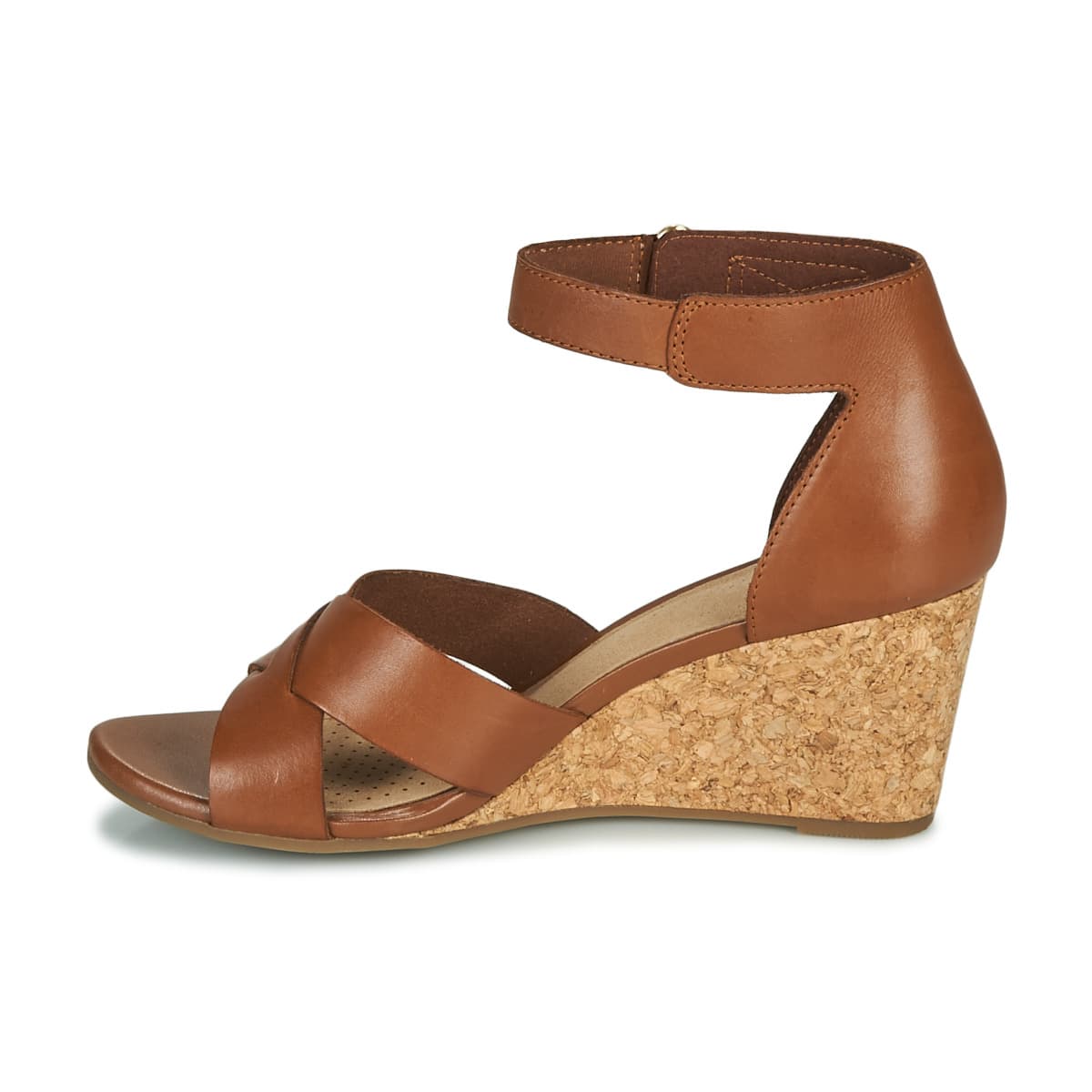 Women's Platforms Clarks Brown
