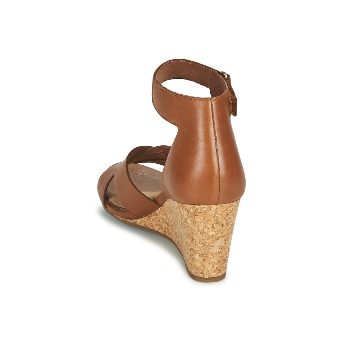 Women's Platforms Clarks Brown