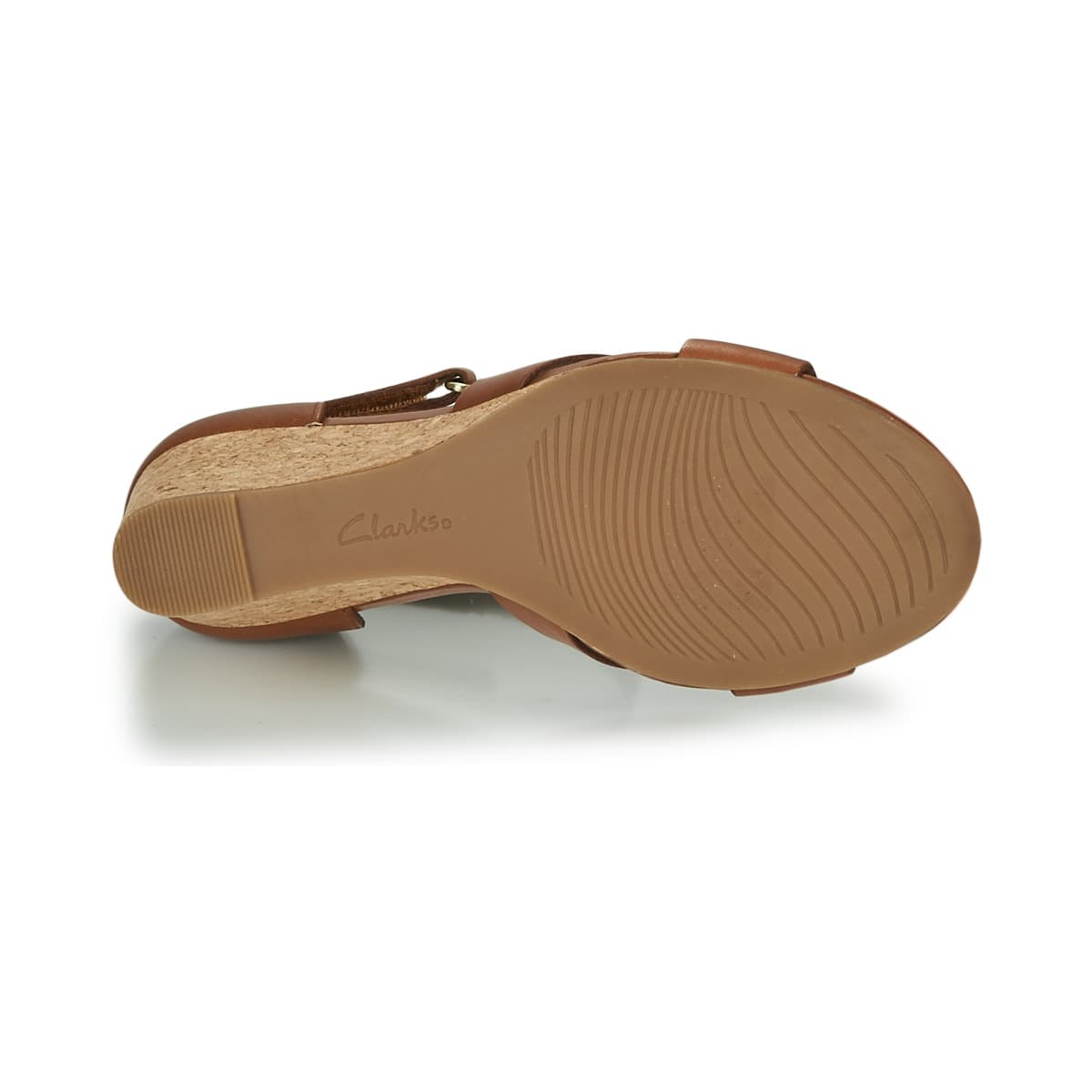 Women's Platforms Clarks Brown