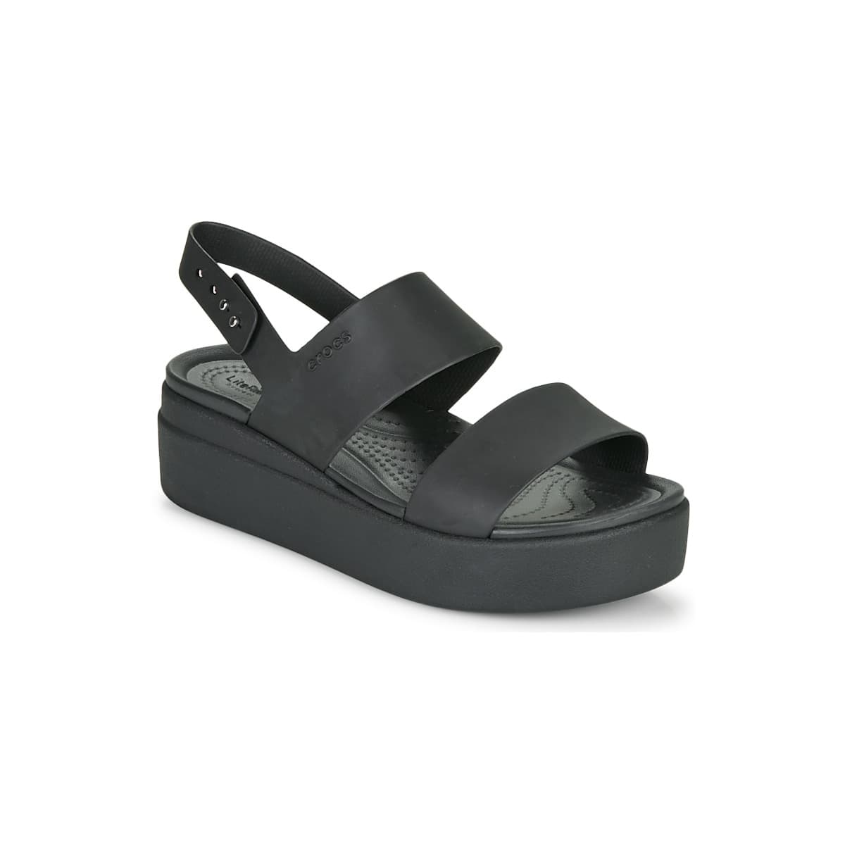 Σανδάλια χωρίς τακούνι Crocs CROCS BROOKLYN LOW WEDGE W