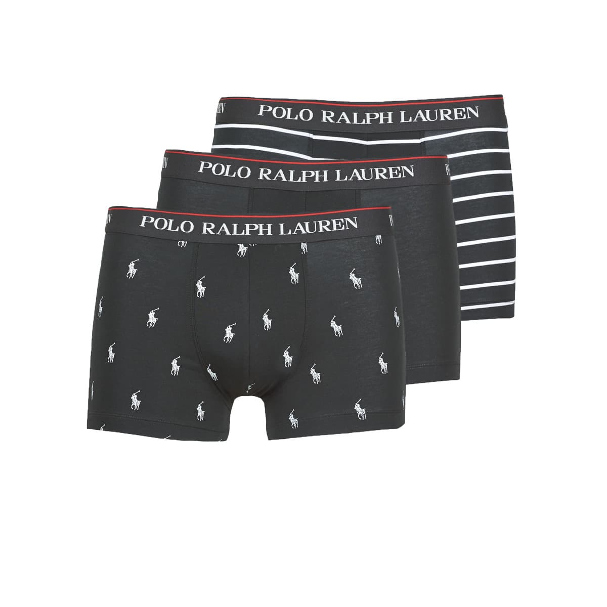 Men's Boxer Briefs Polo Ralph Lauren Black