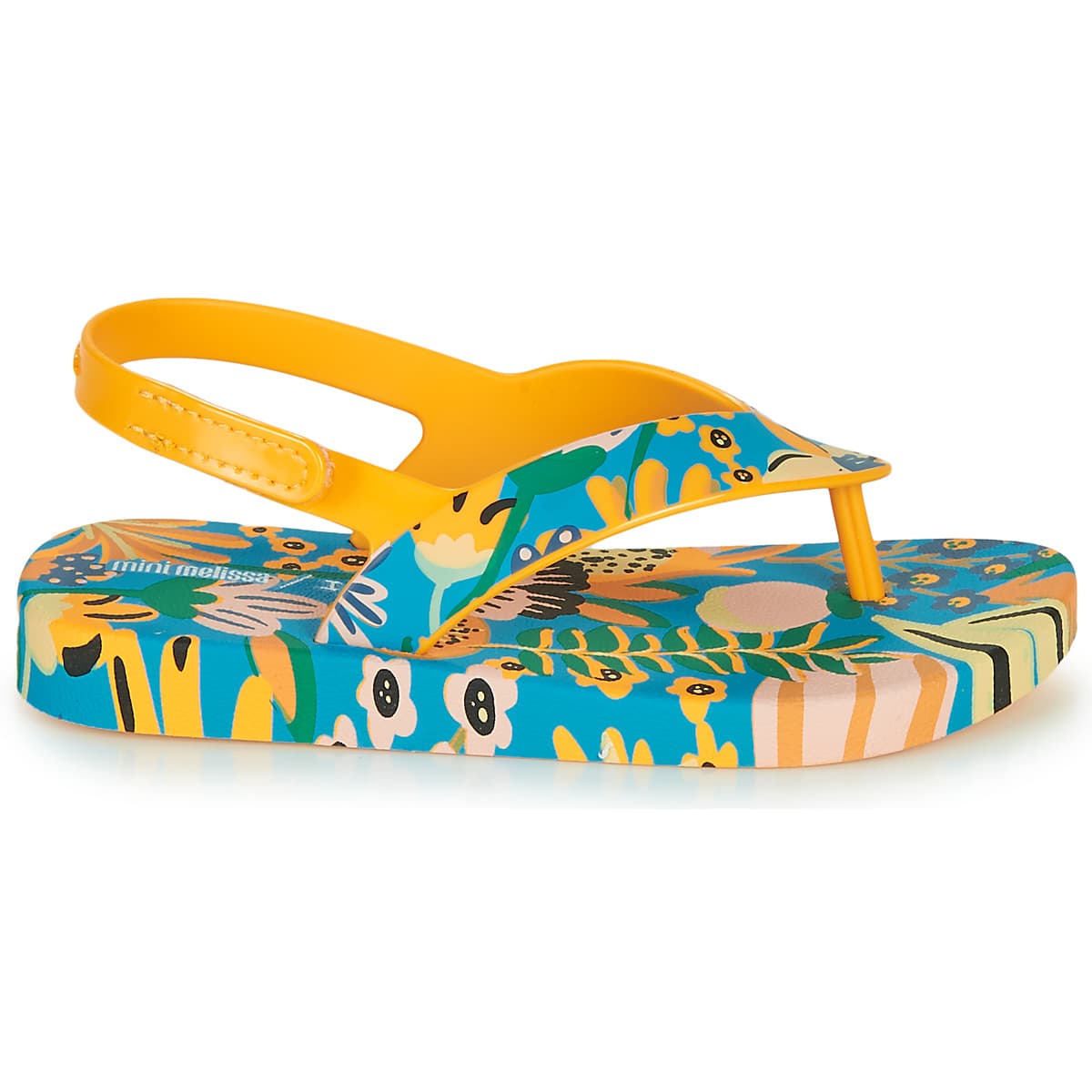 Girls' Flip Flops Melissa Yellow