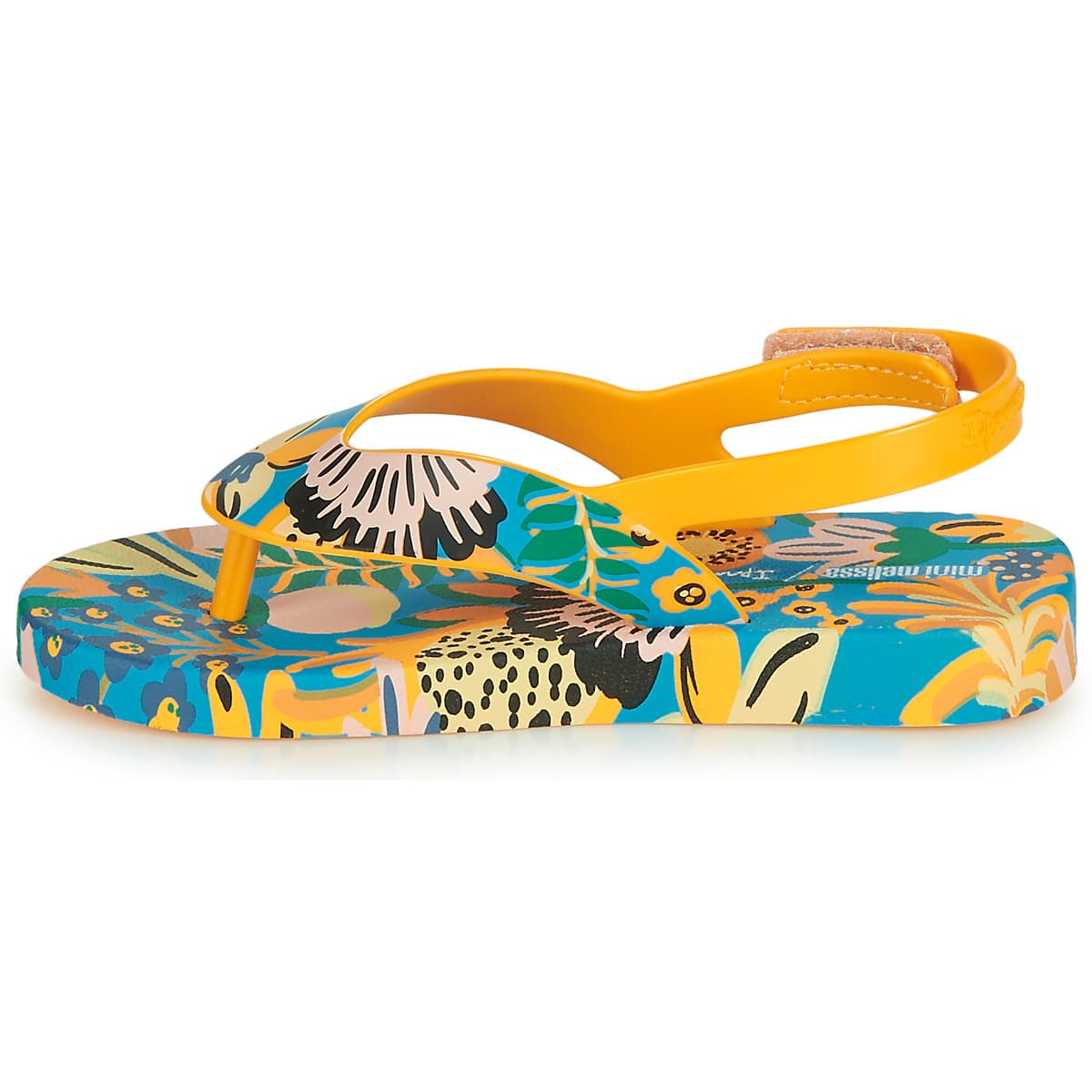 Girls' Flip Flops Melissa Yellow