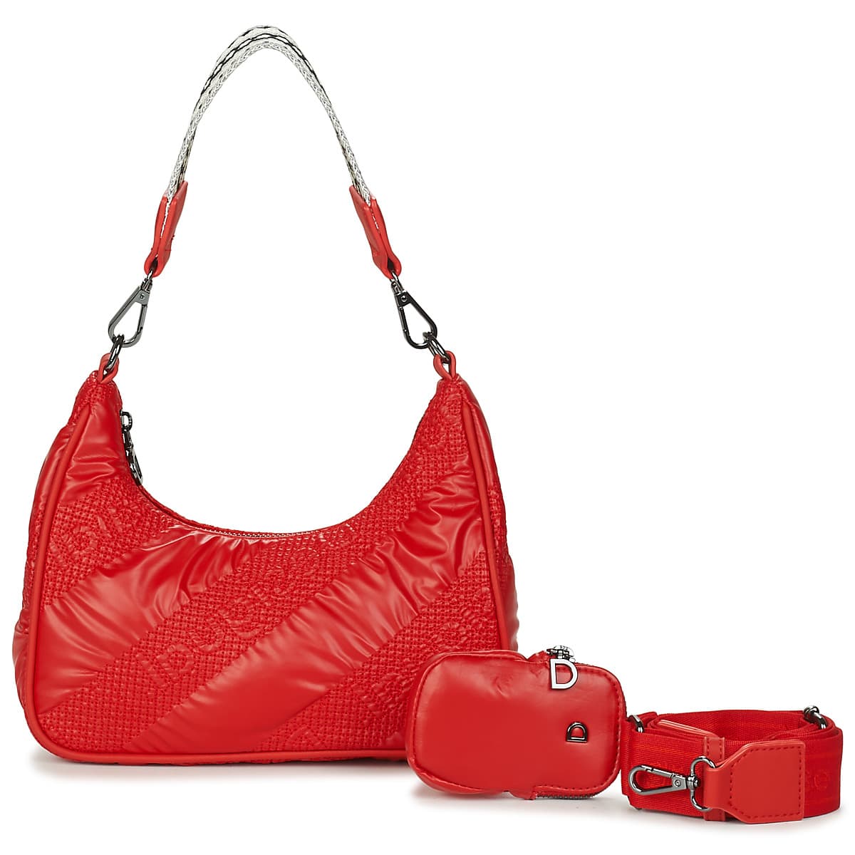 Women's Shoulder Bags Desigual Red
