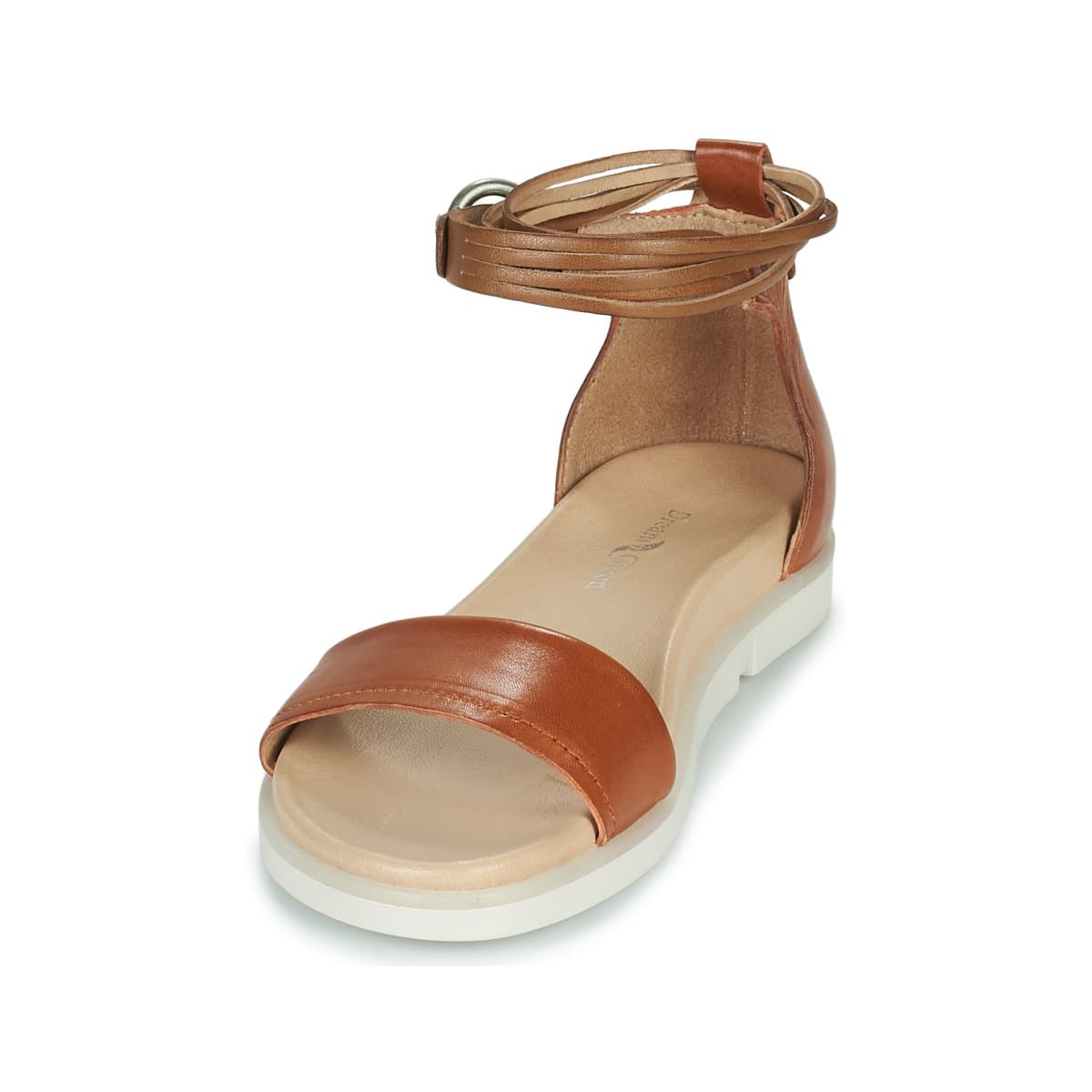 Women's Sandals Dream in Green Brown