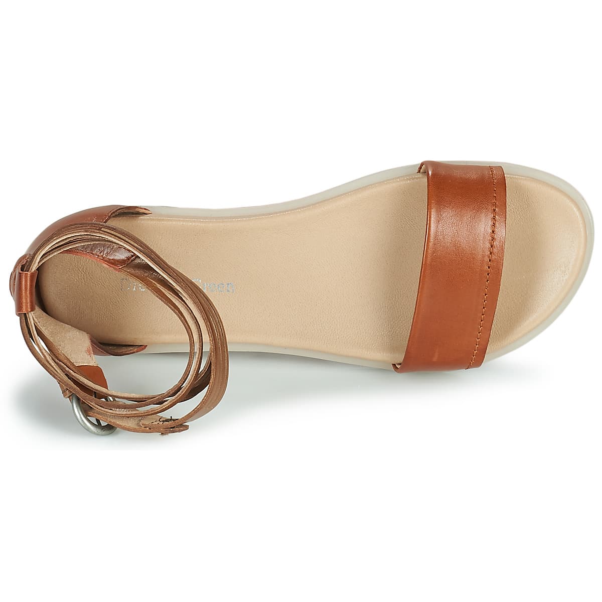 Women's Sandals Dream in Green Brown