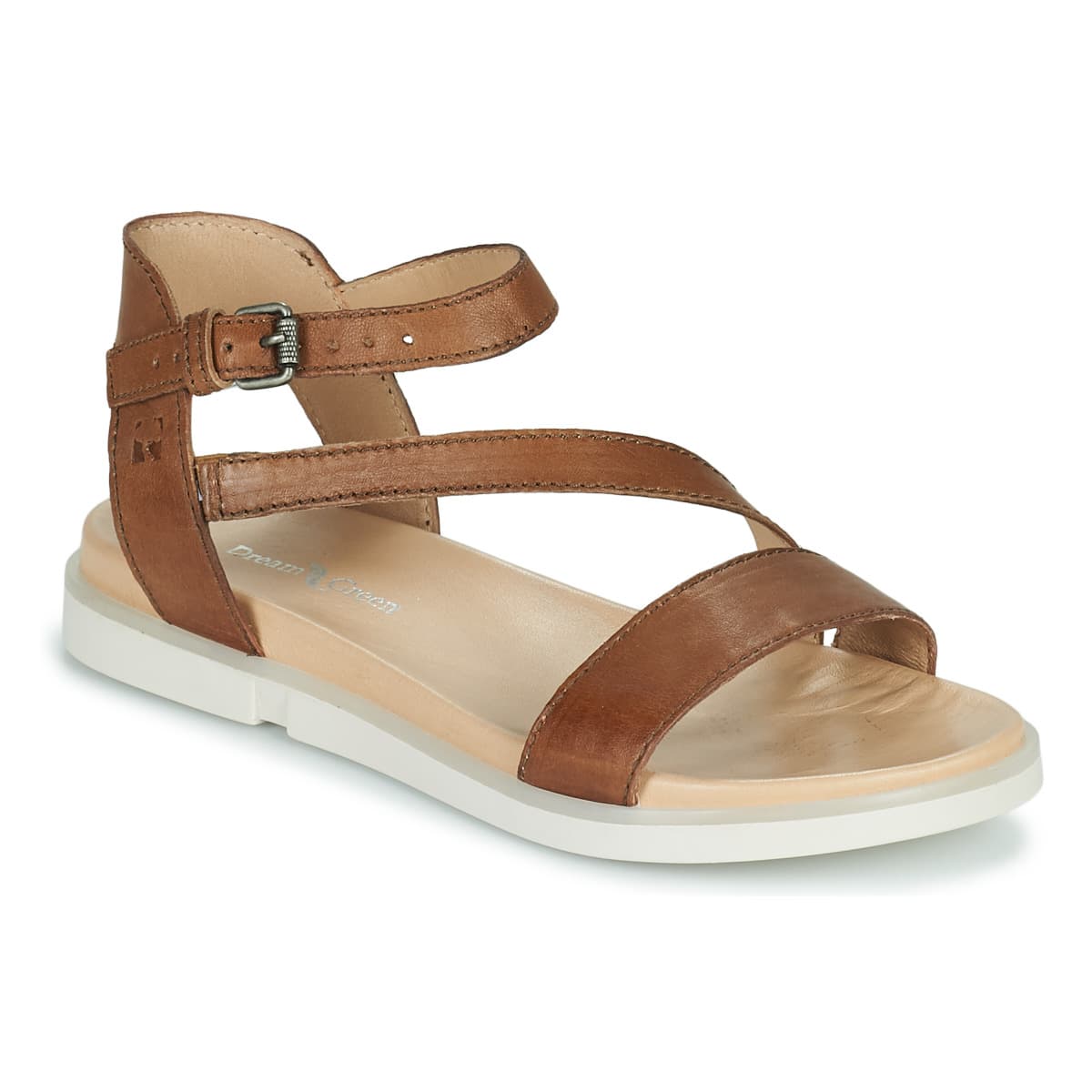 Women's Sandals Dream in Green Brown