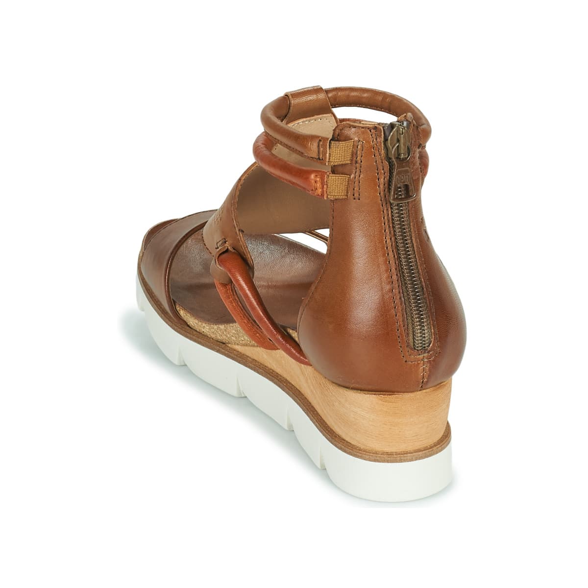 Women's Platforms Dream in Green Brown