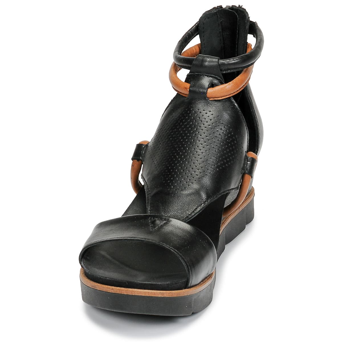 Women's Platforms Dream in Green Black