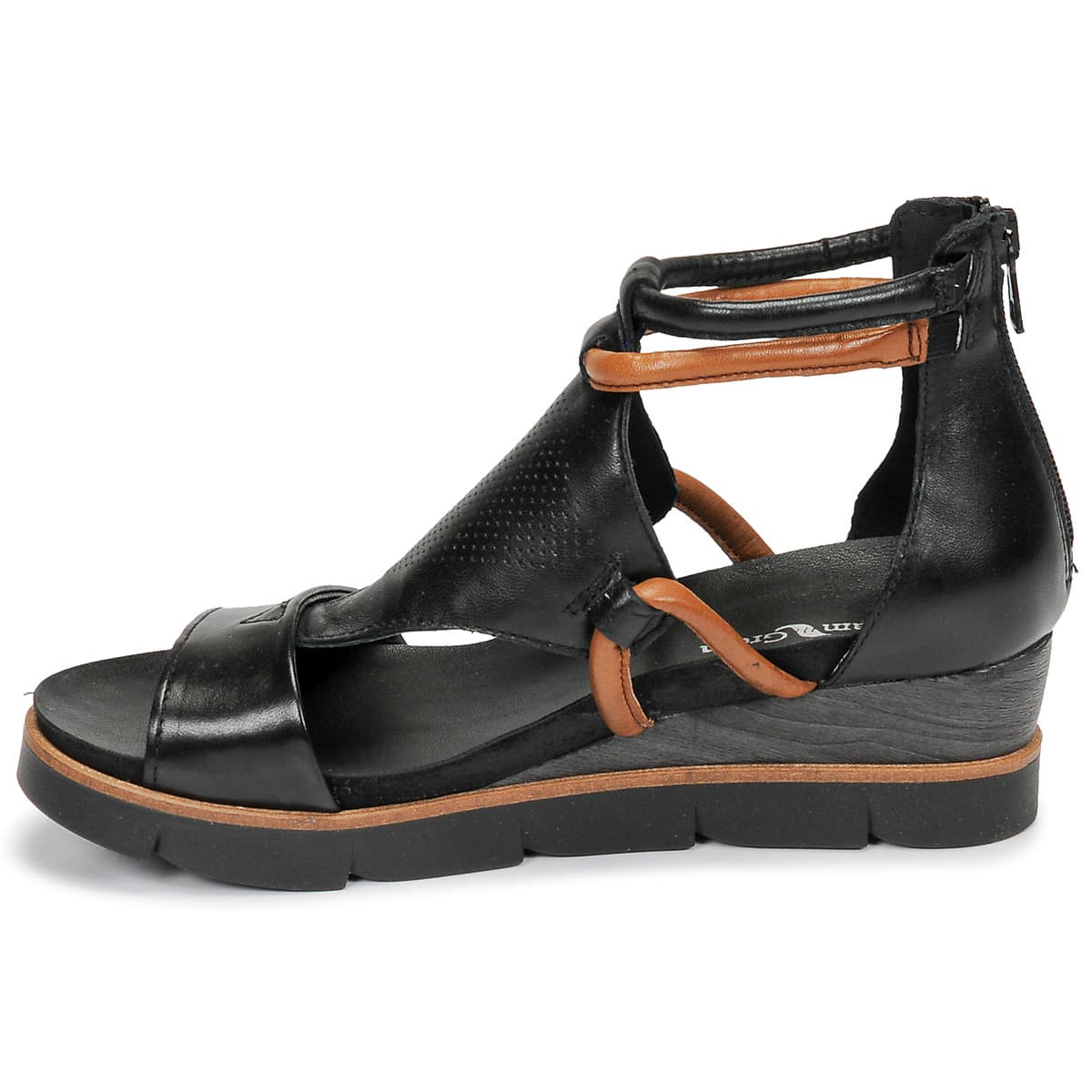 Women's Platforms Dream in Green Black