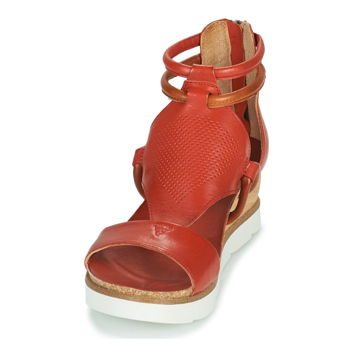 Women's Platforms Dream in Green Orange