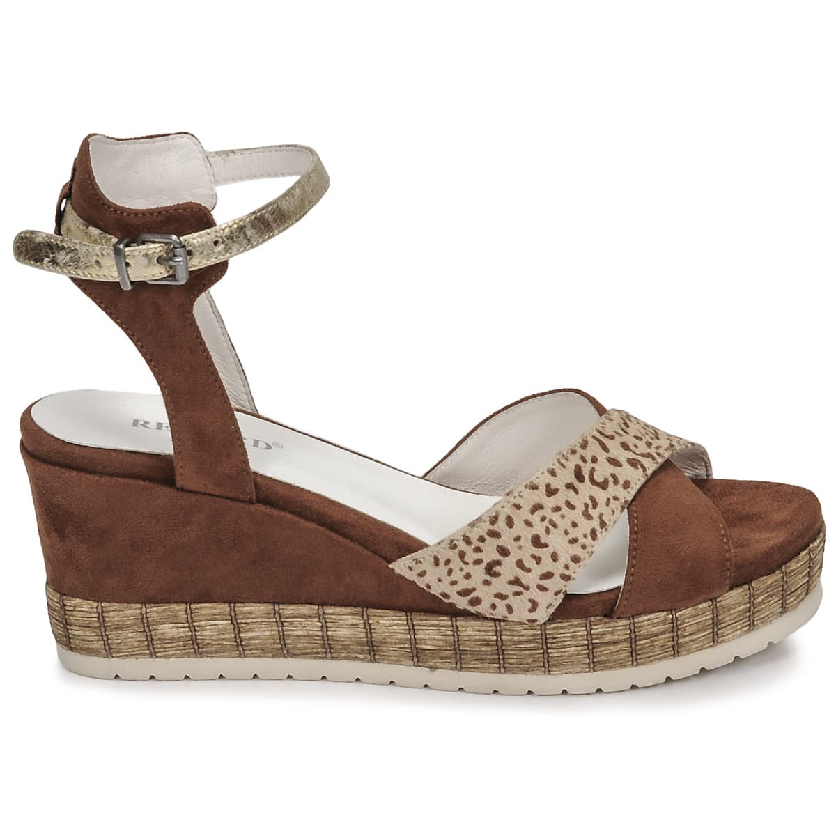 Women's Platforms Regard Brown