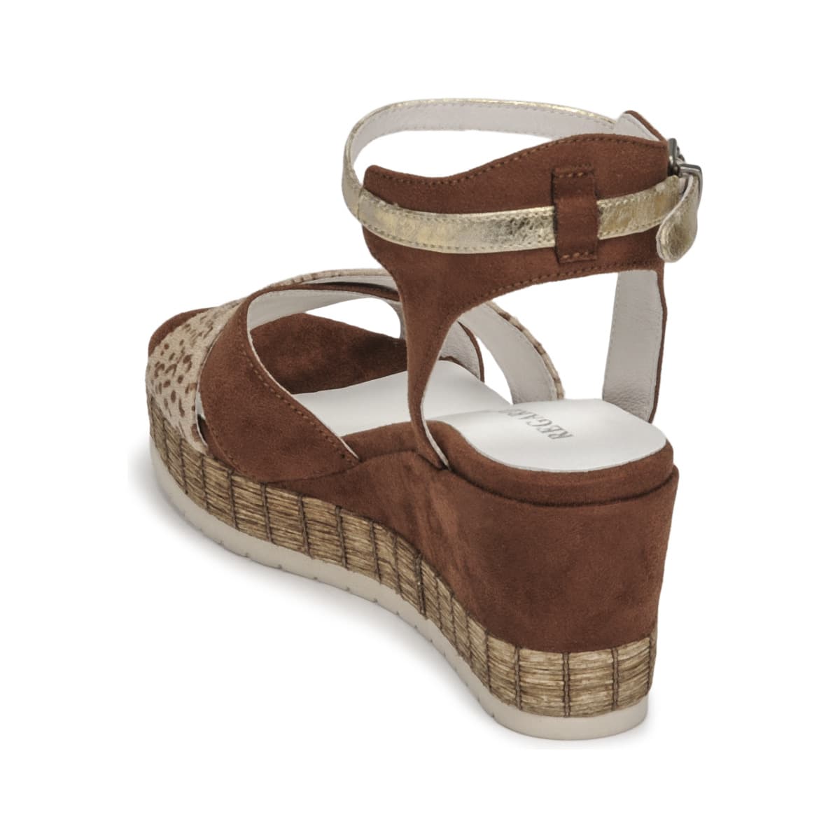 Women's Platforms Regard Brown