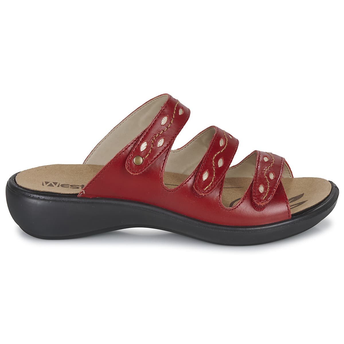 Women's Mules Josef Seibel Red