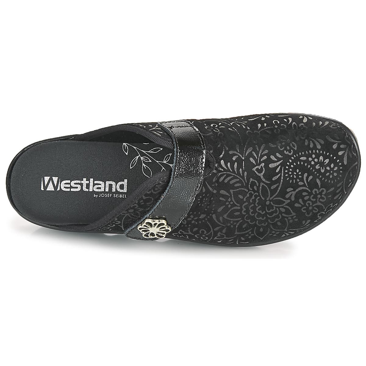Women's House Slippers Westland Black