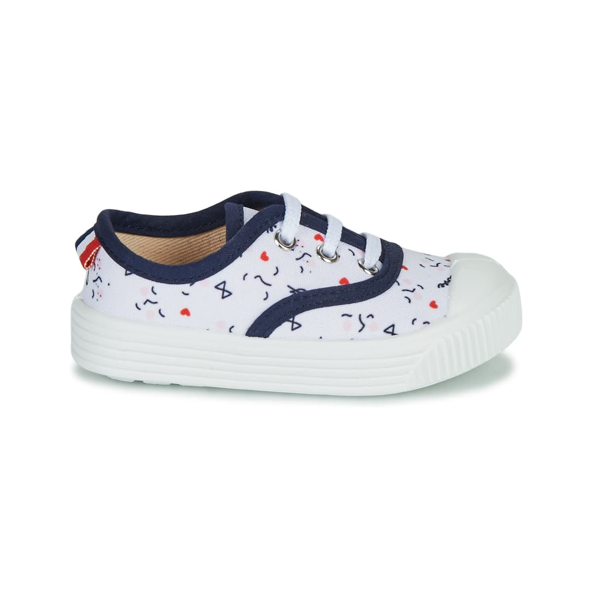 Boys' Sneakers Citrouille et Compagnie White