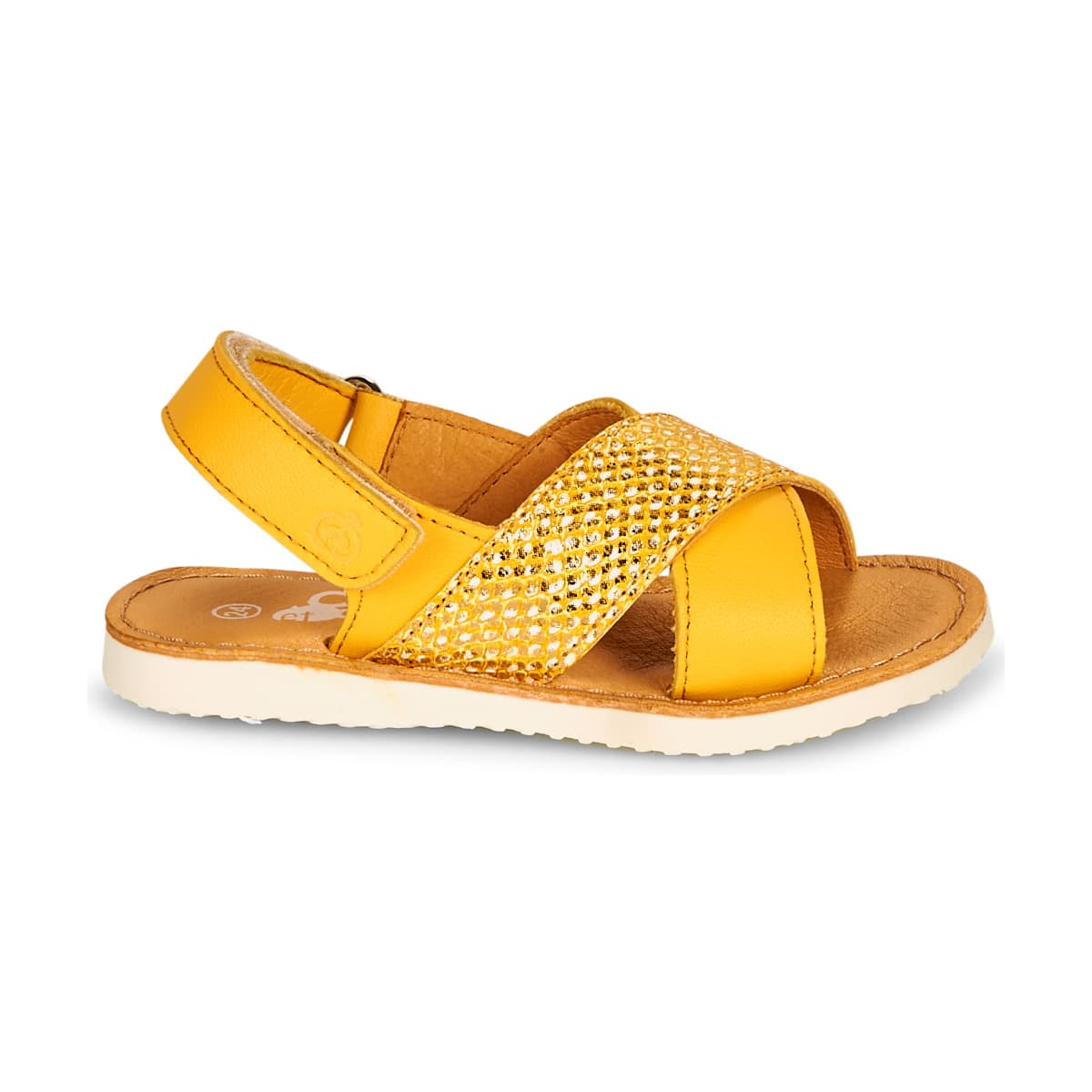 Girls' Sandals Citrouille et Compagnie Yellow