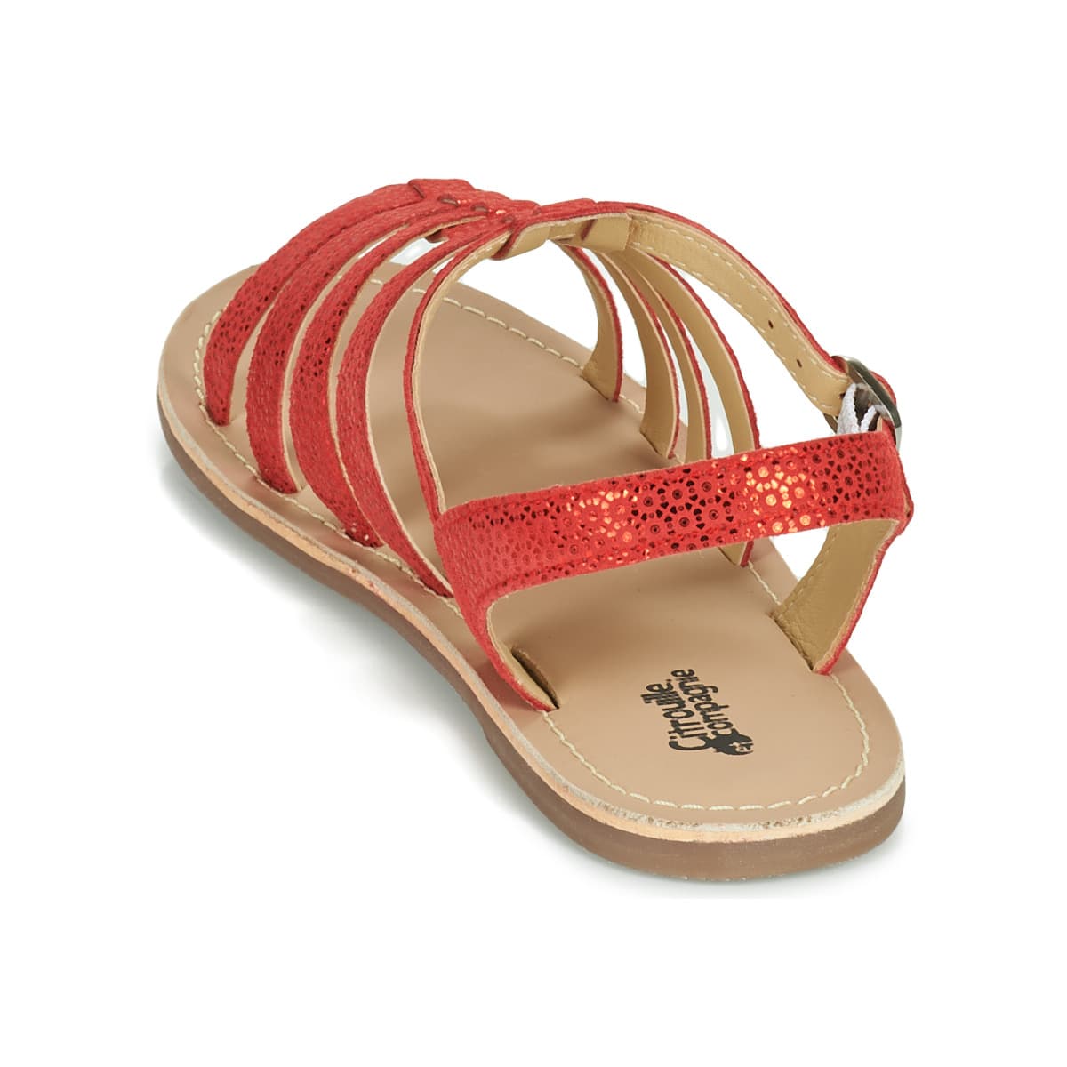 Girls' Sandals Citrouille et Compagnie Red