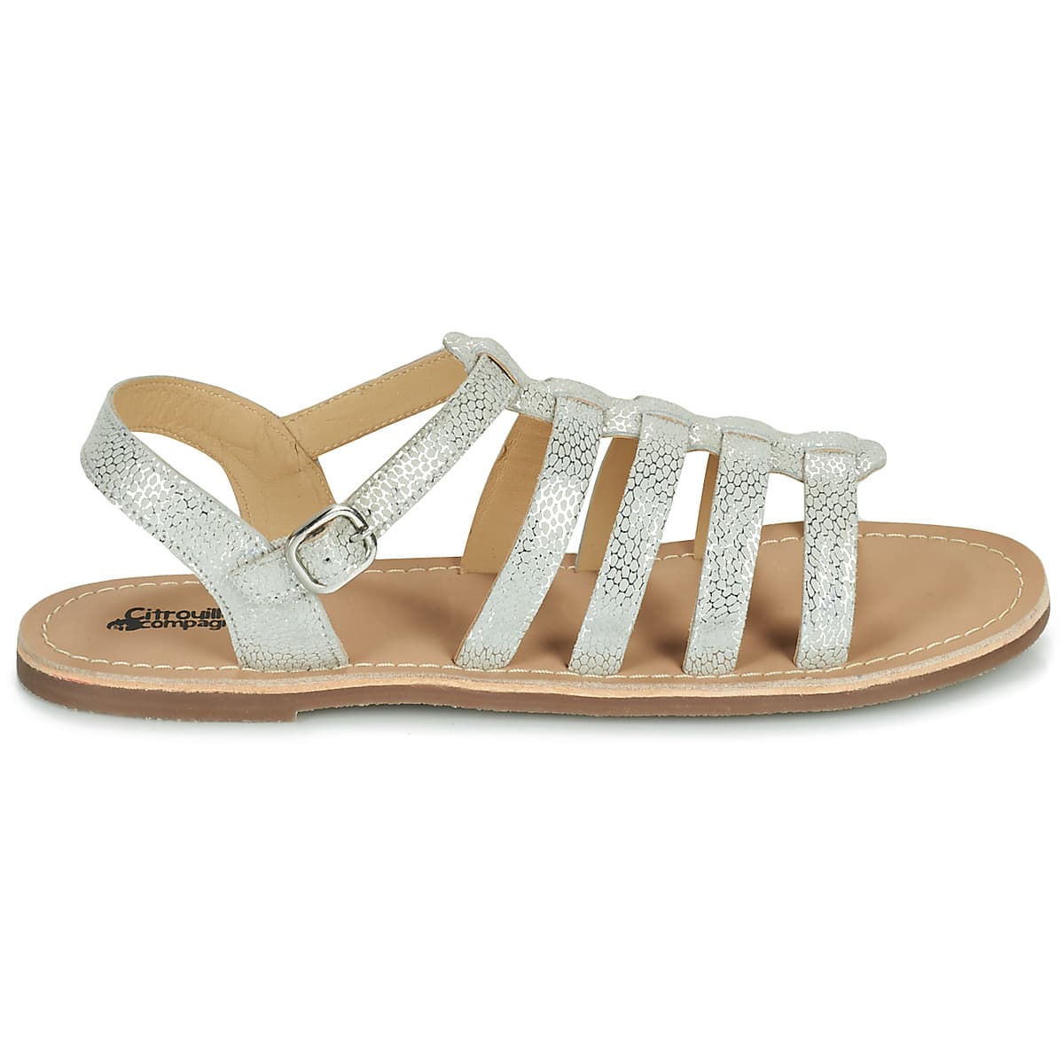 Girls' Sandals Citrouille et Compagnie White