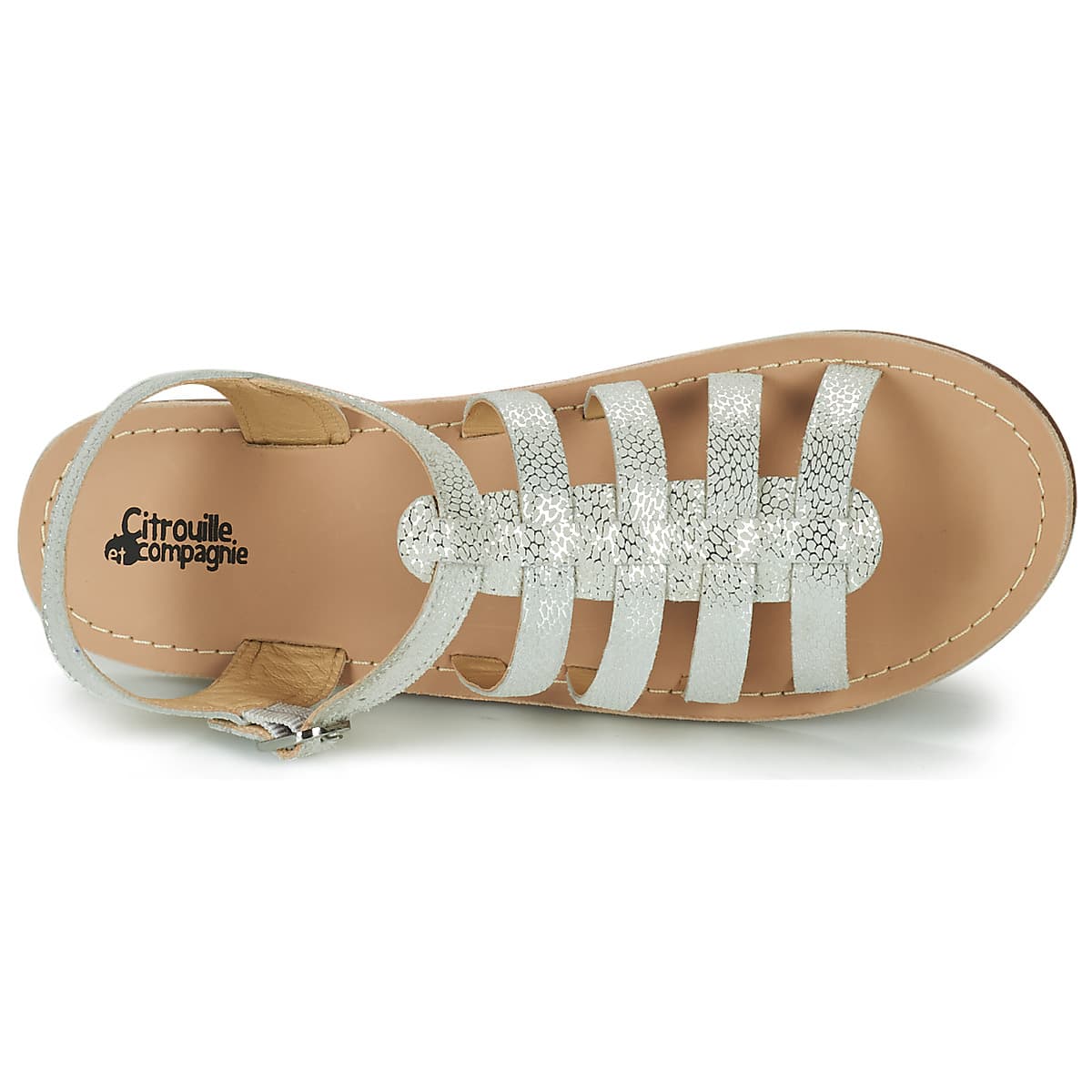 Girls' Sandals Citrouille et Compagnie White