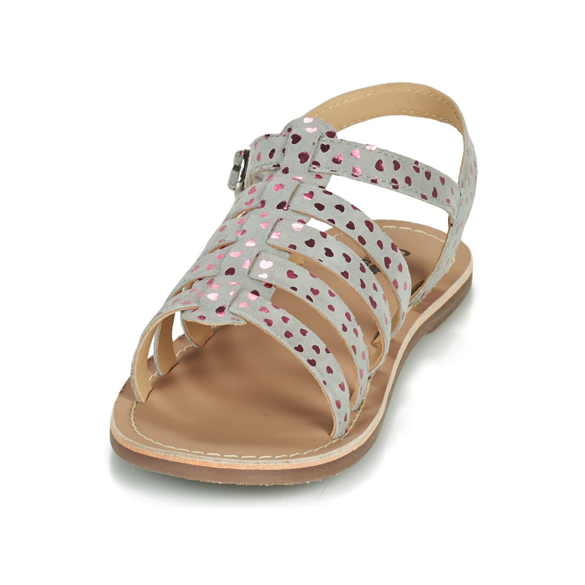 Girls' Sandals Citrouille et Compagnie Gray