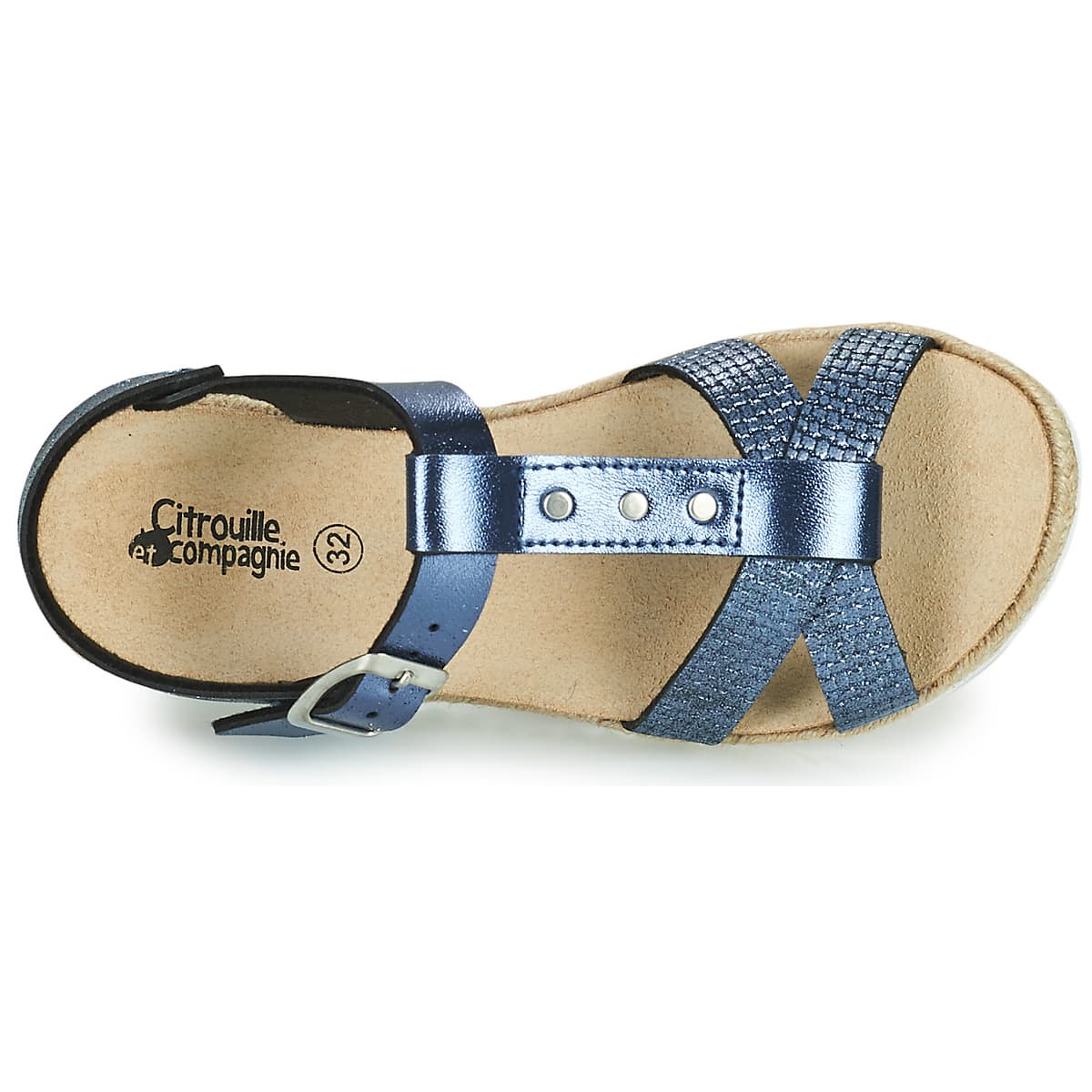 Girls' Sandals Citrouille et Compagnie Blue