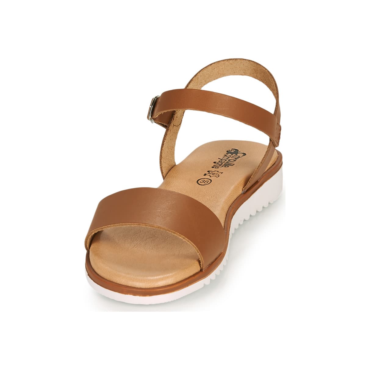 Girls' Sandals Citrouille et Compagnie Brown