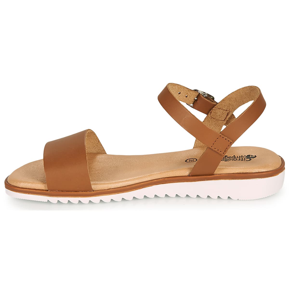 Girls' Sandals Citrouille et Compagnie Brown