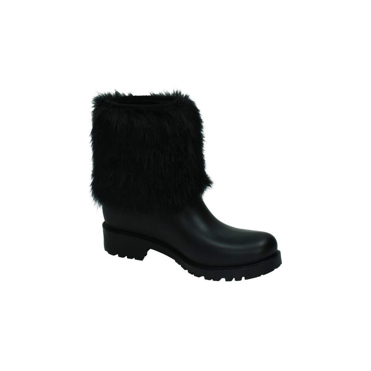 Women's Wellington Boots B&w Black