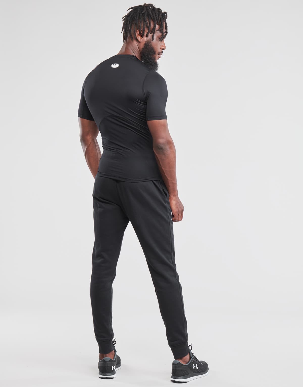 Under Armour Heatgear Armour Compression T-Shirt Μαυρο