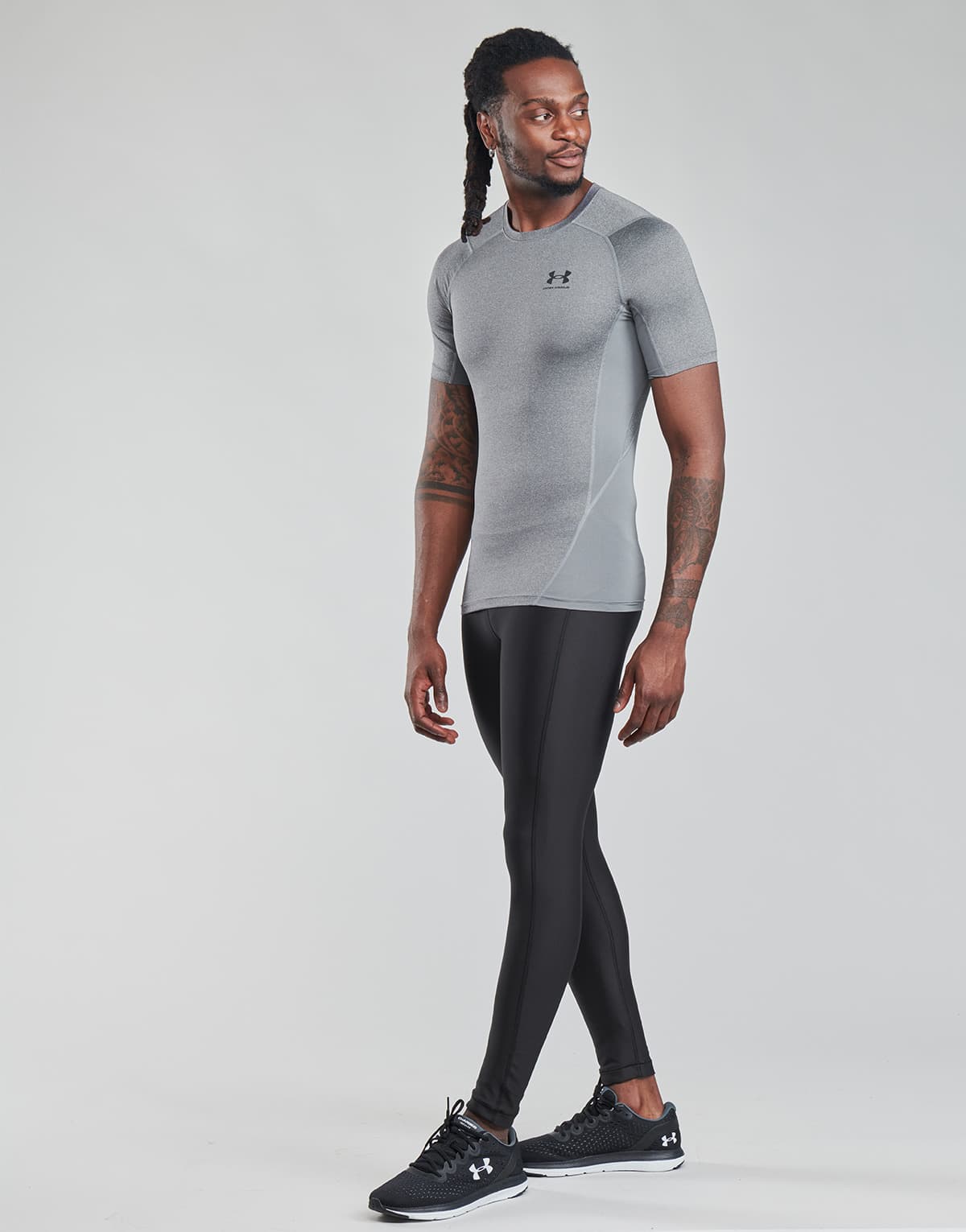 Men's T-Shirts Under Armour Gray