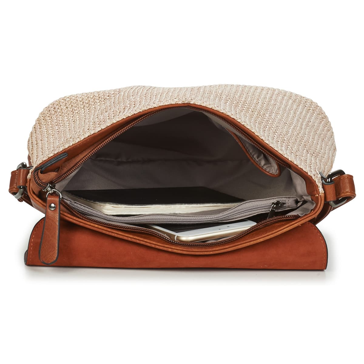 Women's Shoulder Bags Casual Attitude Beige