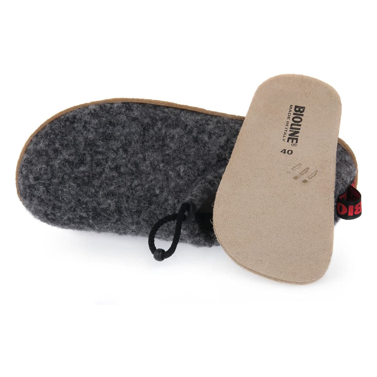 Women's House Slippers Bioline Gray