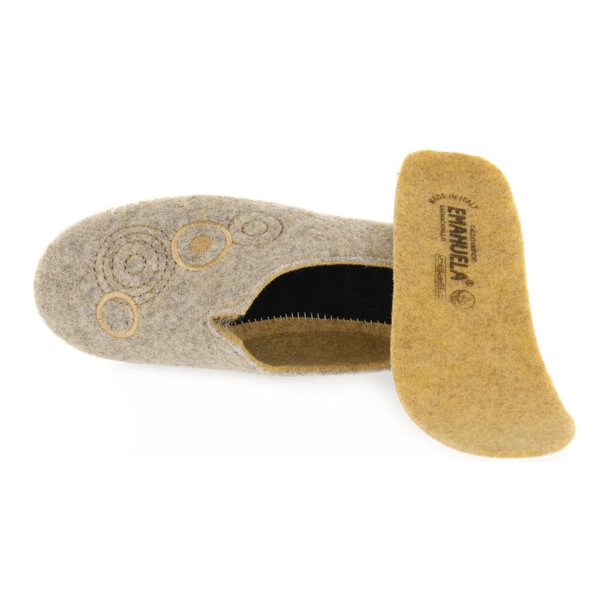 Women's Mules Emanuela Yellow