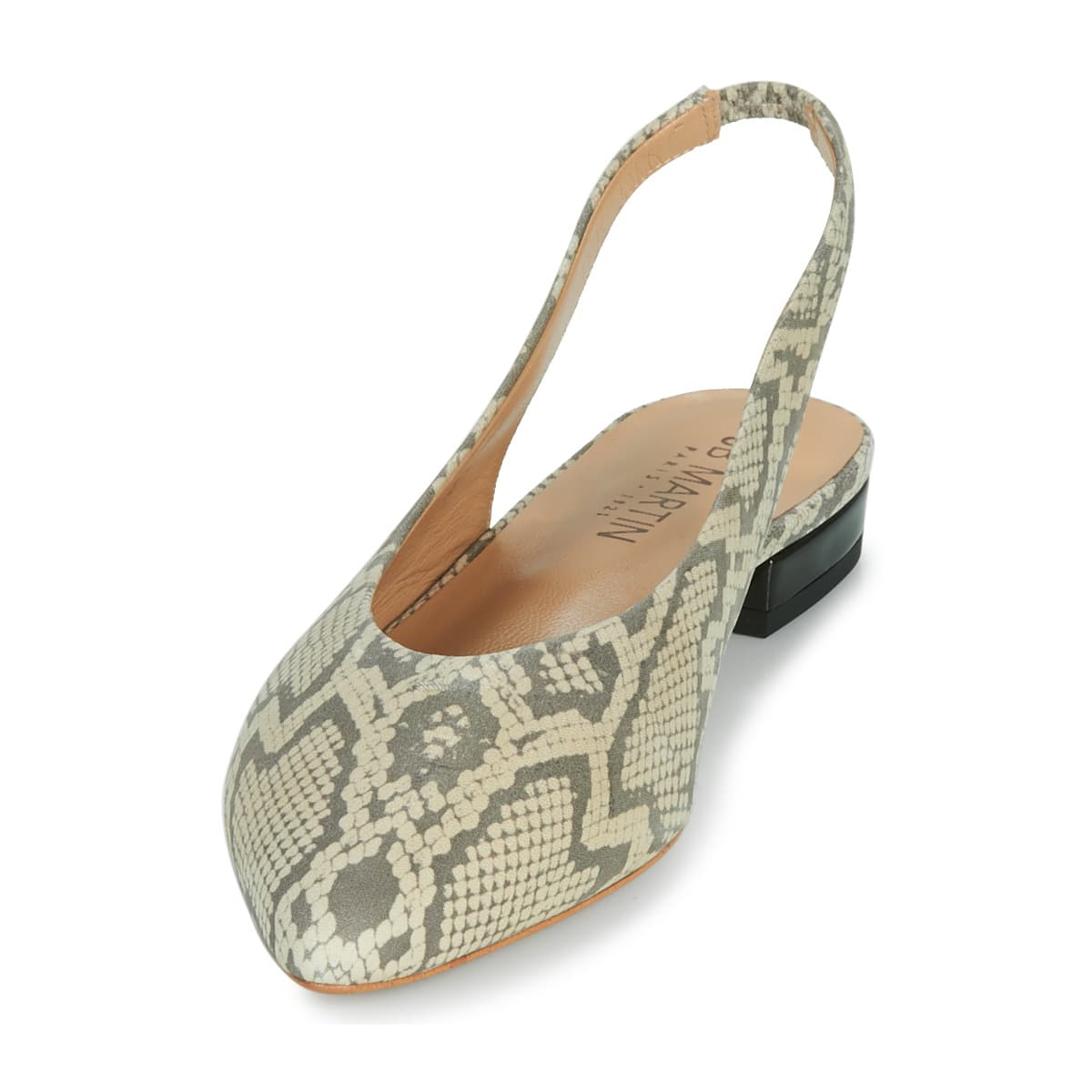 Women's Ballet Flats JB Martin White