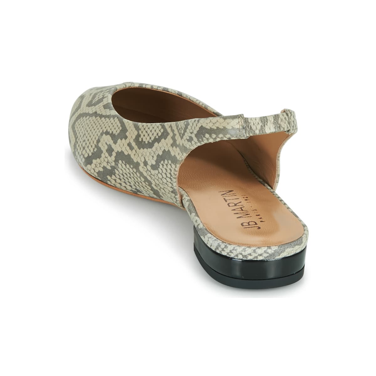 Women's Ballet Flats JB Martin White