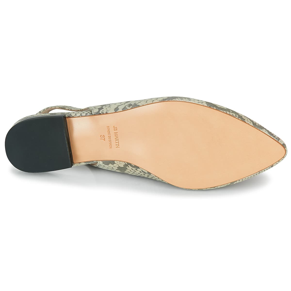Women's Ballet Flats JB Martin White