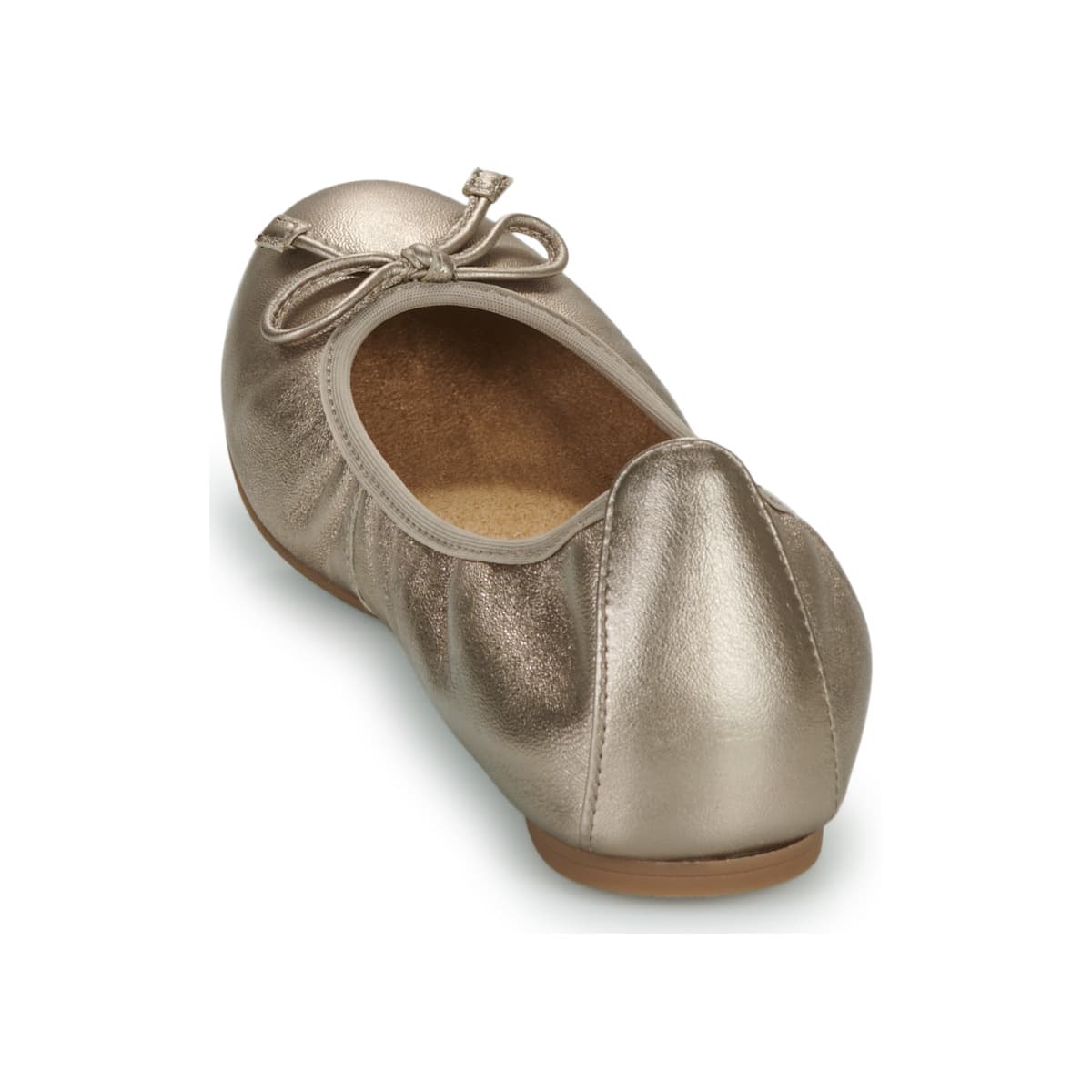 Women's Ballet Flats Unisa Gold