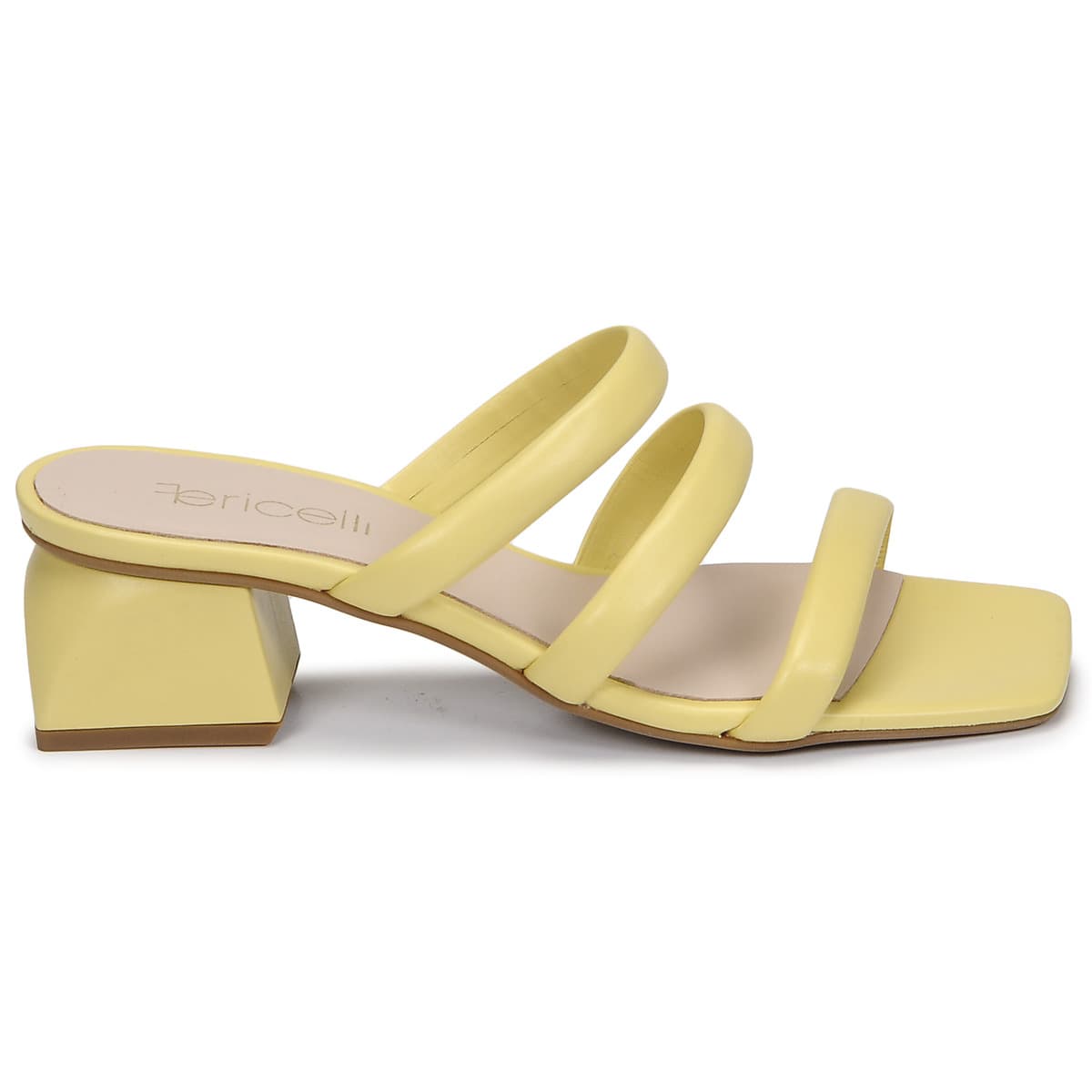Women's Mules Fericelli Yellow