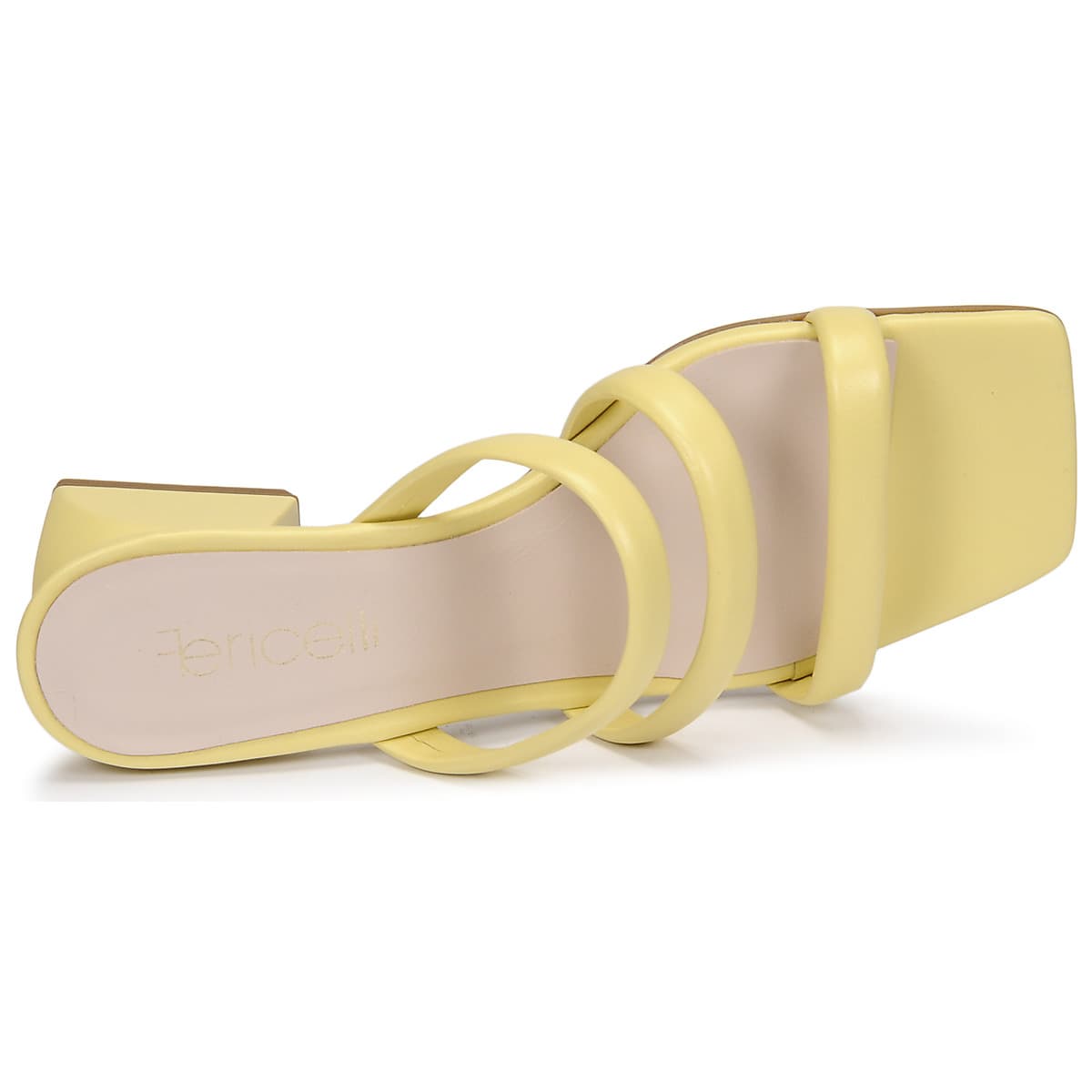Women's Mules Fericelli Yellow
