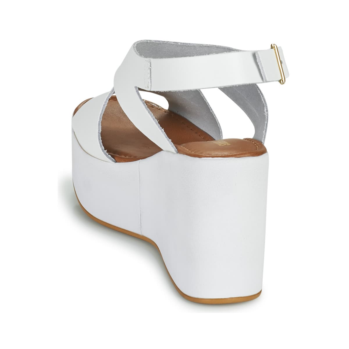 Women's Platforms Sweet Lemon White