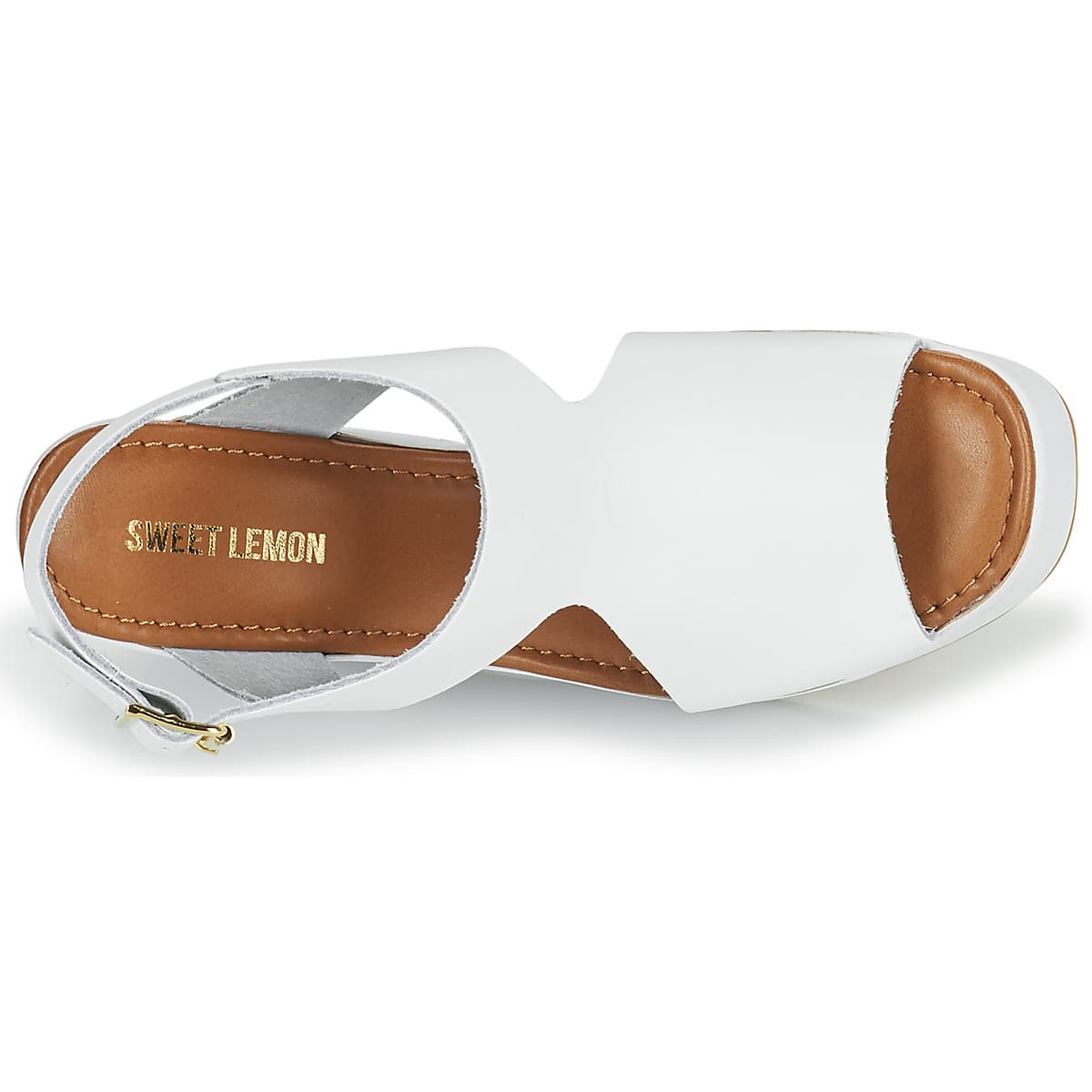 Women's Platforms Sweet Lemon White