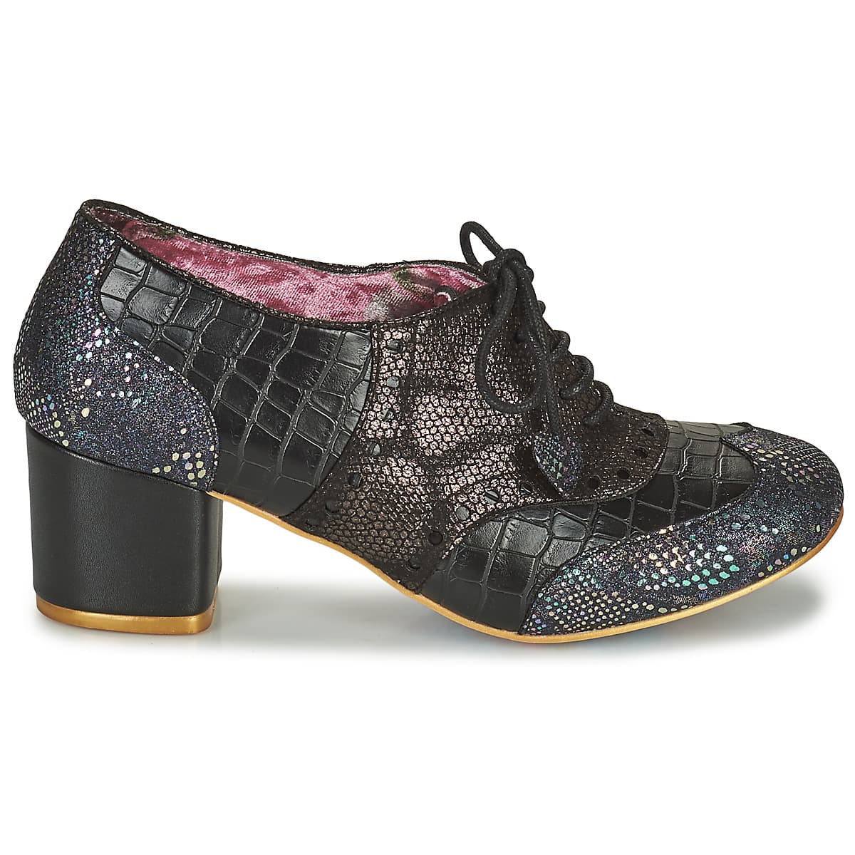 Women's Derby Shoes Irregular Choice Black