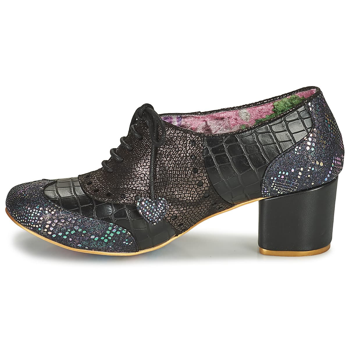 Women's Derby Shoes Irregular Choice Black