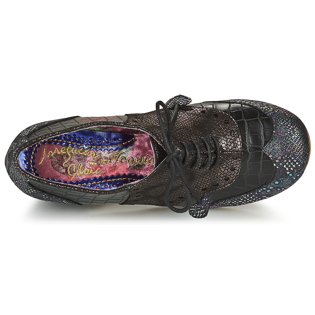 Women's Derby Shoes Irregular Choice Black